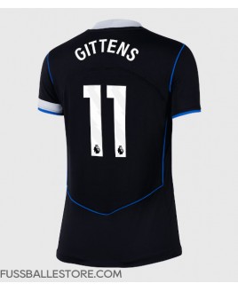Günstige Chelsea Jamie Gittens #11 3rd trikot Damen 2025-26 Kurzarm